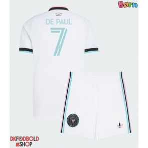 Inter Miami Rodrigo De Paul #7 Tredje trøje Børn 2026-27 Kort ærmer (+ korte bukser)